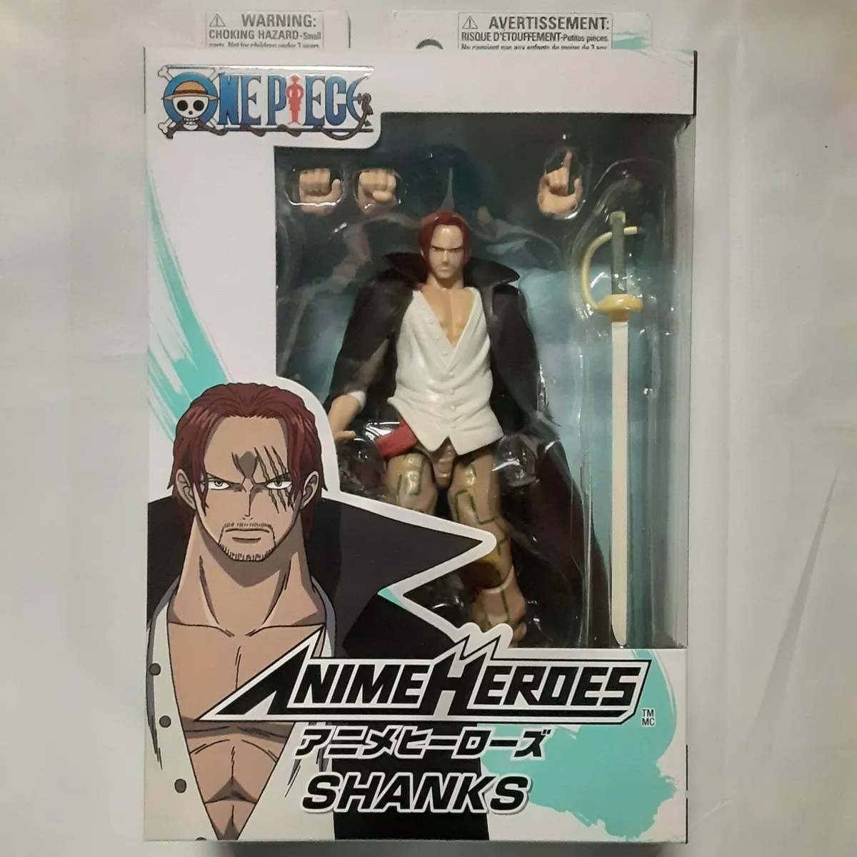 Anime Heroes One Piece Figures Shanks Action Fig…