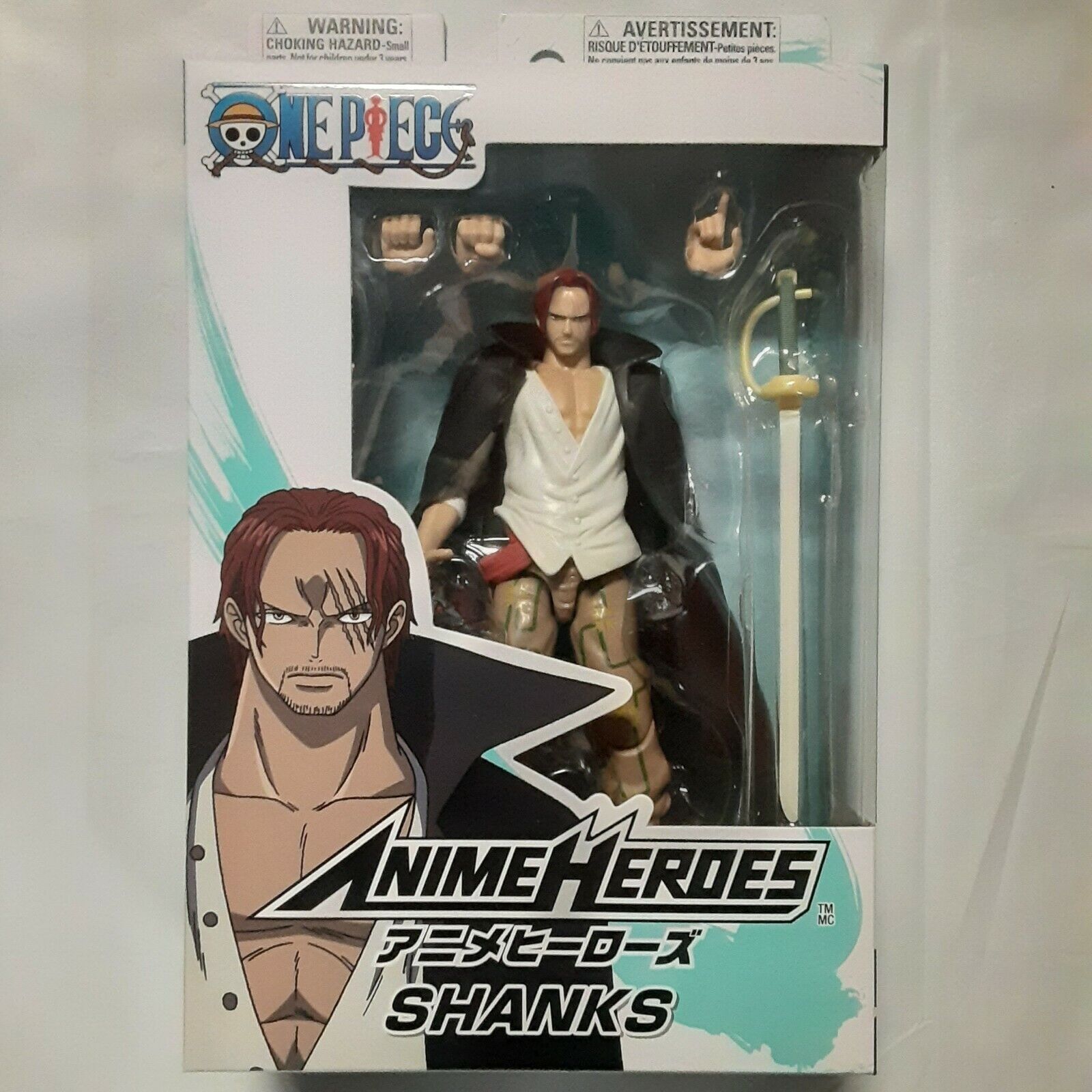 Bandai America - Anime Heroes One Piece Shanks Anime Heroes One