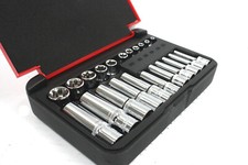 22 Pc 14 38 Dr. Female Torx Star Socket Set E4-e10 E11-e18 Sockets Pro