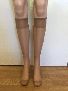 tan thigh high socks