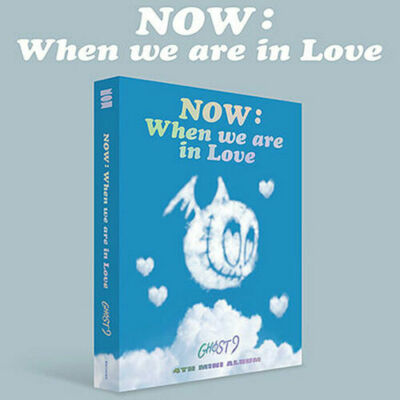 GHOST9 NOW : WHEN WE ARE IN LOVE 4th Mini Album CD+Photo Book+4 Card+Film+etc
