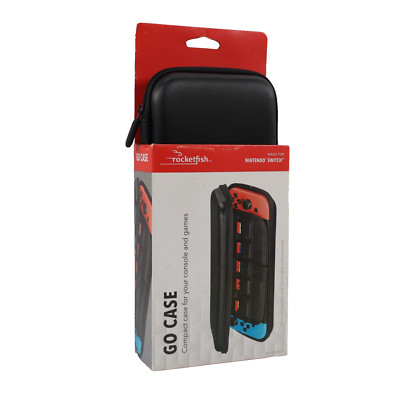  Nintendo Switch Rocketfish Go Travel Case Black RF-NSGOCS (4C) OPEN BOX 