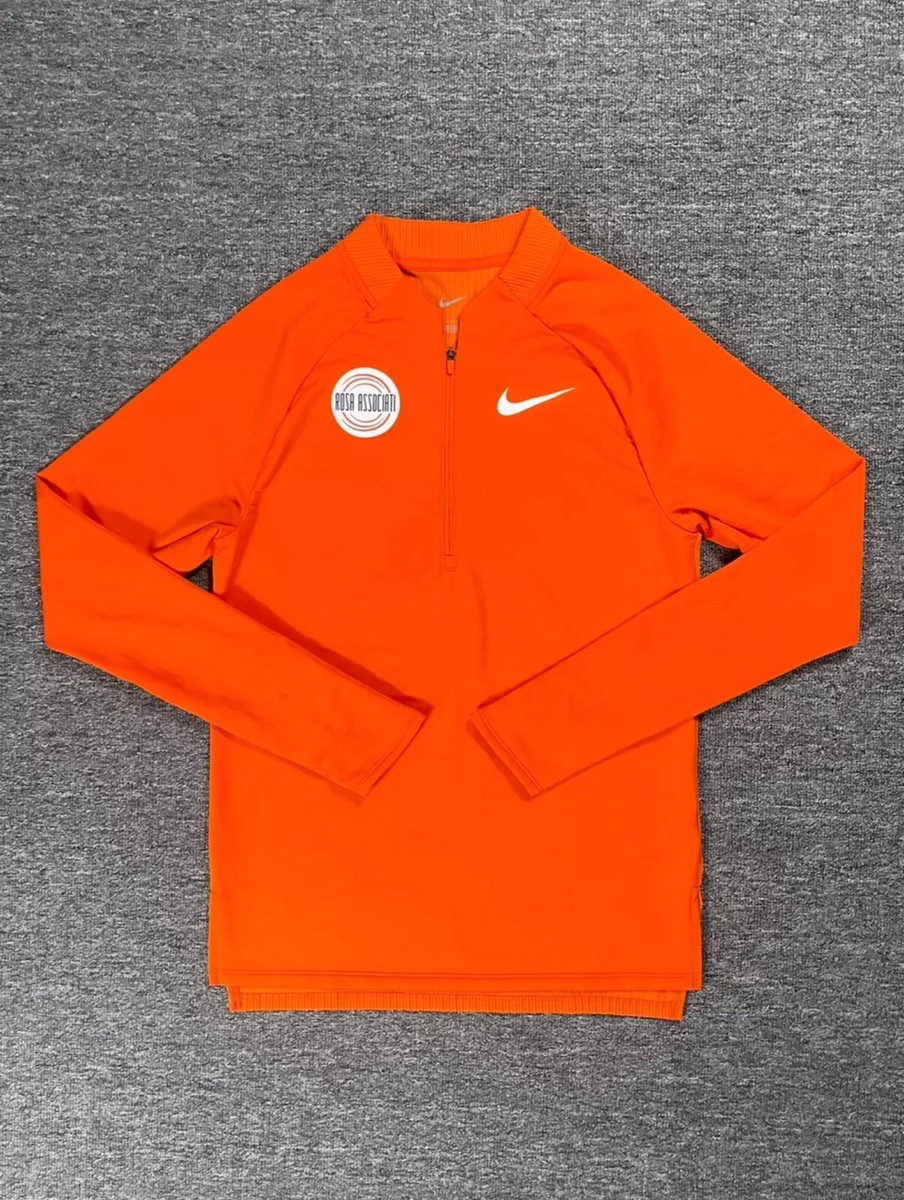💎 Nike 2023 Rosa Pro Elite Track Half Zip Long Sleeve Size