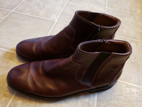 Johnston and Murphy Ankle Boots 12 M Side Zip - image 1