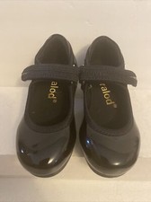 Girls Size 7T Black Tap Shoes - Foralod - New