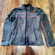 Under Armour Full Zip Fleece Lined Jacket Womens Medium Gray Pristine Condition