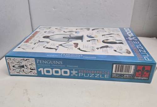 Eurographics Penguins 1000 pc Jigsaw Puzzle Sealed Box 19.25" x 26-5/8" - Picture 7 of 7
