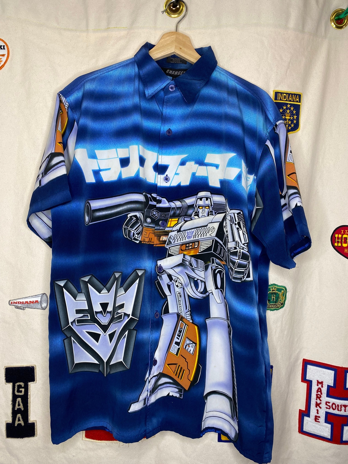 Vintage Transformers Megatron Decepticon Polyester Bu… Gem