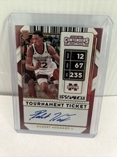 #6/10 (ONLY 10) 2020 CONTENDER TOURNAMENT TICKET AUTO ROBERT WOODARD II RC