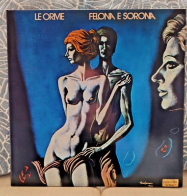 Le Orme FELONA E SORONA 33 LP I° STAMPA ITA 1973 GATEFOLD LAMINATO