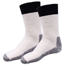 Heavy Weight Natural Thermal Boot Socks - One Size - Extremely Warm And Cozy