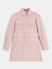 ABITO VESTITO ABITI BAMBINA GUESS J1BK55WE5D0 COTONE ROSA ORIGINALE PE