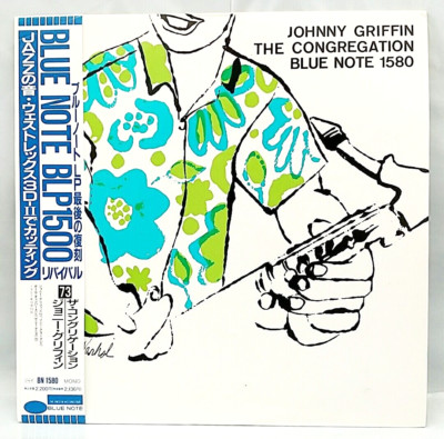 LP) Johnny Griffin –The Congregation, Album, BN 1580 LP) Johnny Griffin –The Congregation, Album, BN 1580