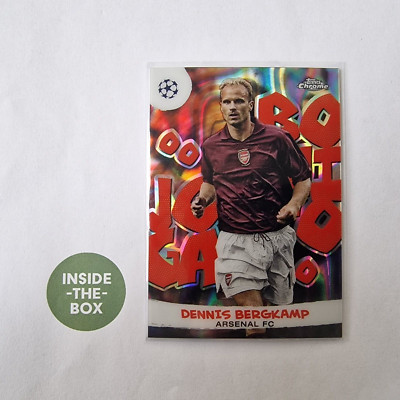 Dennis Bergkamp Joga Bonito Case Hit – Topps Chrome UCC 2022/23 – Arsenal – Carte Collection