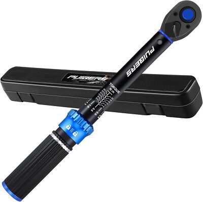 1/4 Inch Pound Torque Wrench, Bike Torque Wrench 1/4 3-25 NM/22.6-221.3 IN.LB，Du
