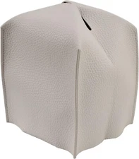 Carrotez Tissue Box Covers Modern PU Leather Square Holder Decorative (2 Pcs)