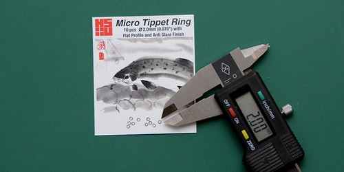 3 carretes 10 ft Tenkara líderes enrollados + micro anillos punteros de 2 mm + 4x juego de punteras #27 - Imagen 6 de 11