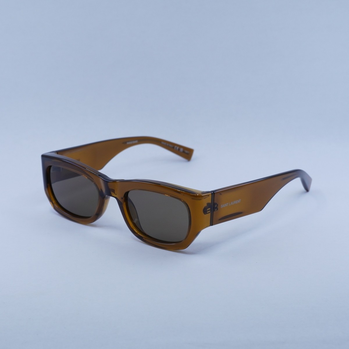 SAINT LAURENT SL713 003 Transparent Brown/Brown 53-22-145 
