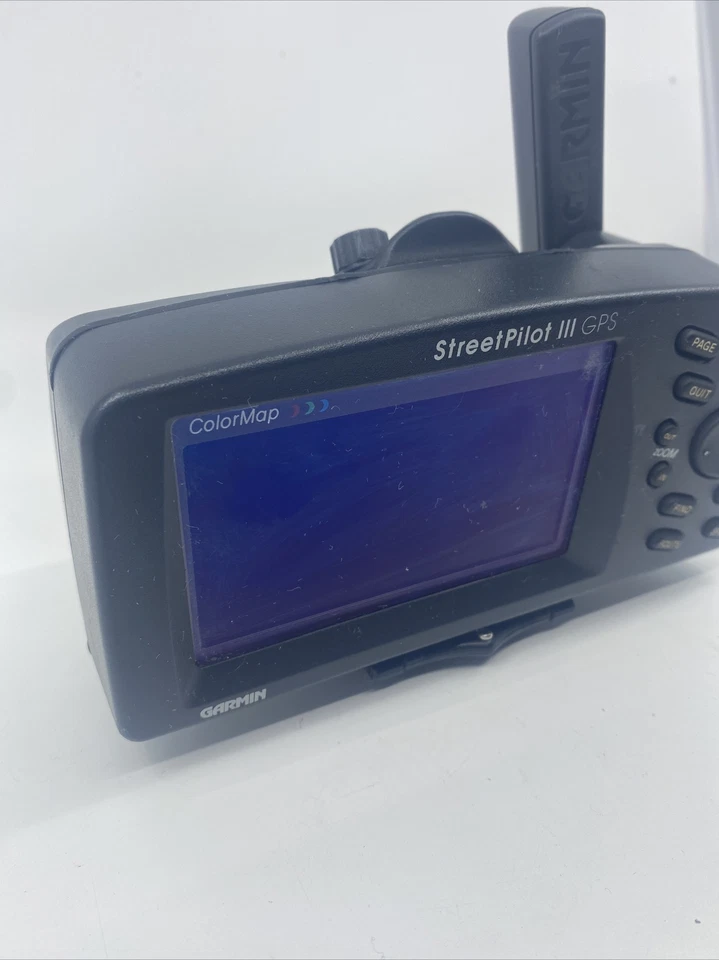 Sistema de navegación GPS Garmin StreetPilot III color solo vintage (leer descripción) Foto 3 de 4