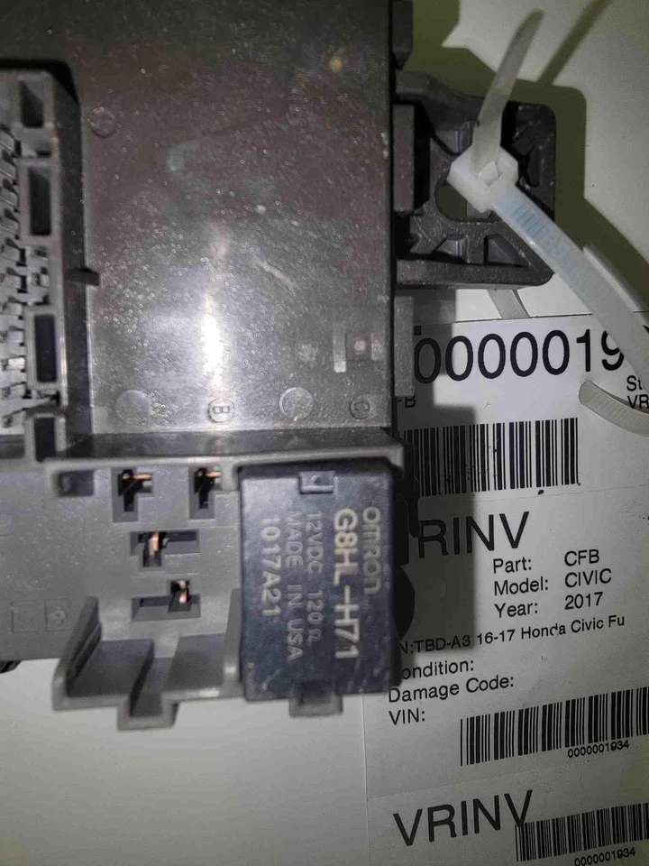 ✅ 2017 HONDA CIVIC CABIN FUSE BOX OEM Foto 2 de 4