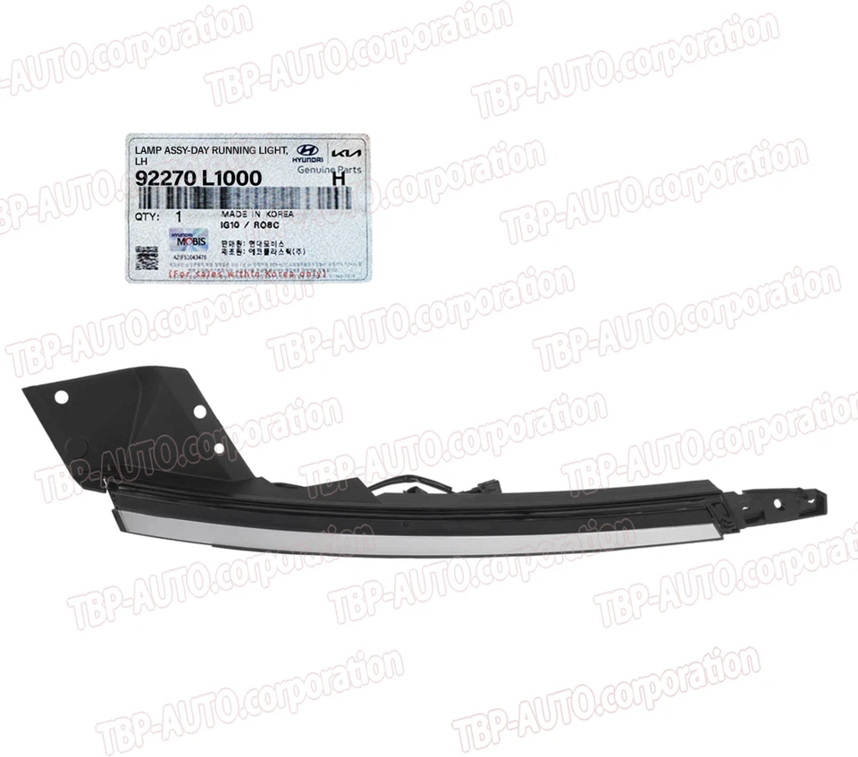 Lámpara antiniebla LED DRL ORIGINAL OEM ® IZQUIERDA para Hyundai Sonata 92270L1000 2020-2023 Foto 3 de 4