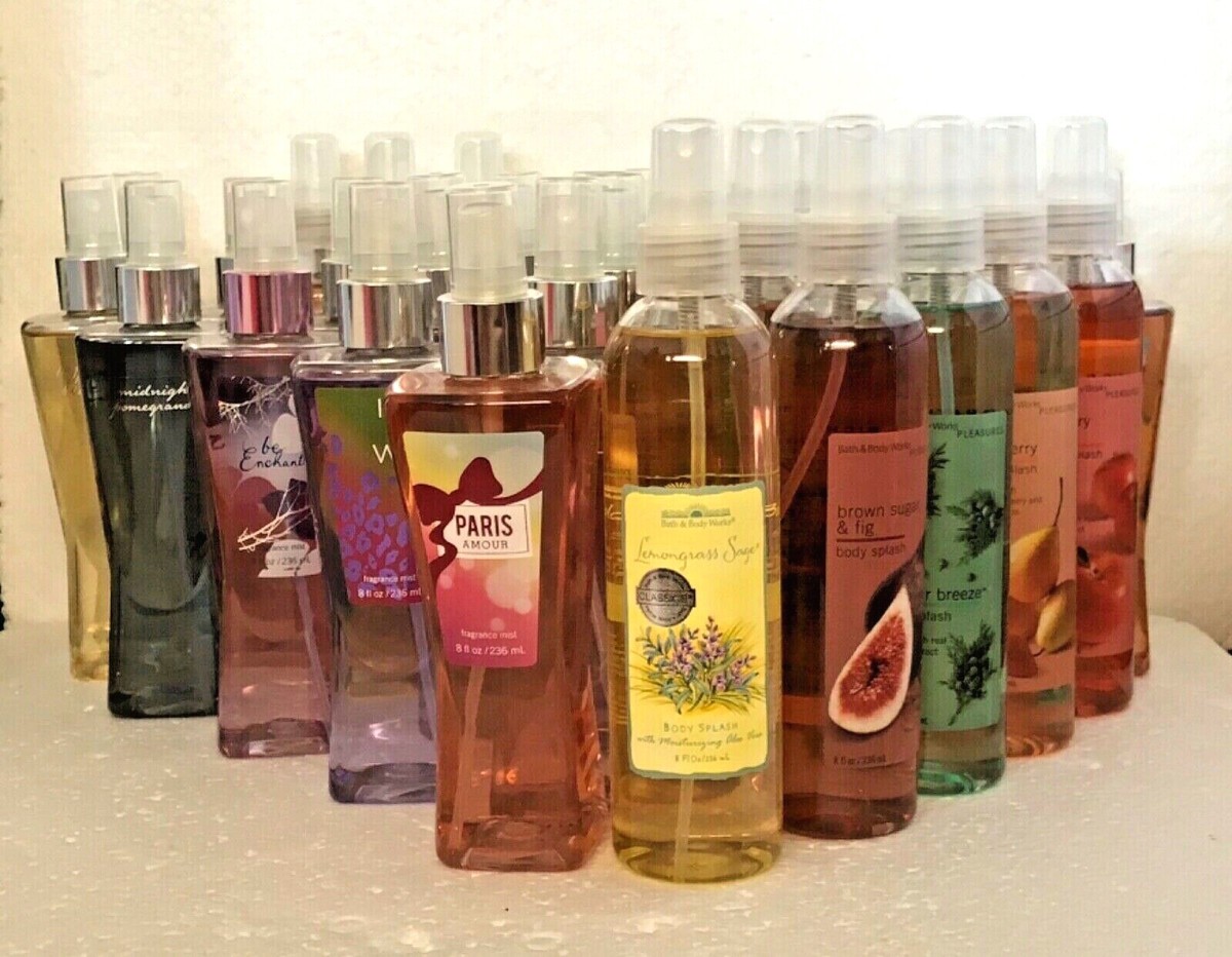 Rare & Retired Bath & Body Works Fragrance Mist Body Spray 8oz