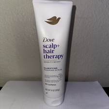 Dove Scalp + Hair Therapy Density Boost Clarifying Foaming Scrub 9oz 0% Sulfates