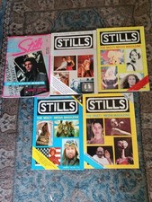 STILLS MAGAZINE OF FILM AND TV - RARE 5 ISSUE JOBLOT