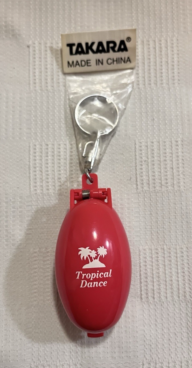 Takara Pocket Critters Tropical Dance Hula Girl Keychain 1993 Non
