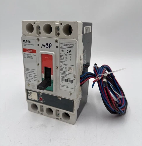 Eaton JGS3250NN Circuit Breaker 250A Max 3P 600V J250S 150 Amp Trip 150A Used