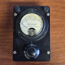 AC Volt Output Meter 571 Weston Electrical Instrument Corp 1932 Tested & Working