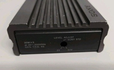 Sony XM-2020 2-Channel Stereo Power Amplifier **UNTESTED FOR PARTS