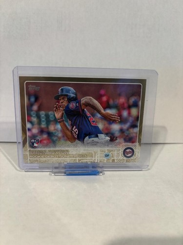Byron Buxton [Gold] #US136 2015 Topps Update card