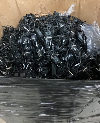 Lot of 50X HP 45W 19.5V HSTNN-DA40 AC Power Adapter  blue tip With Power Cable