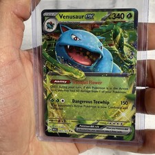 Pokemon Venusaur ex Doppia Rara SV: Scarlatto e Viola 151 003/165 NM Carta Pokémon