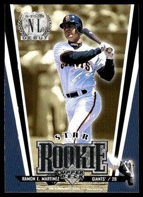 Ramon E. Martinez 1999 Upper Deck #16 Giants MLB READ FREE SHIPPING AutographDen