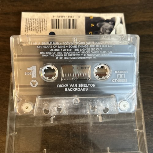 Ricky Van Shelton Backroads (Cassette) - Picture 3 of 4