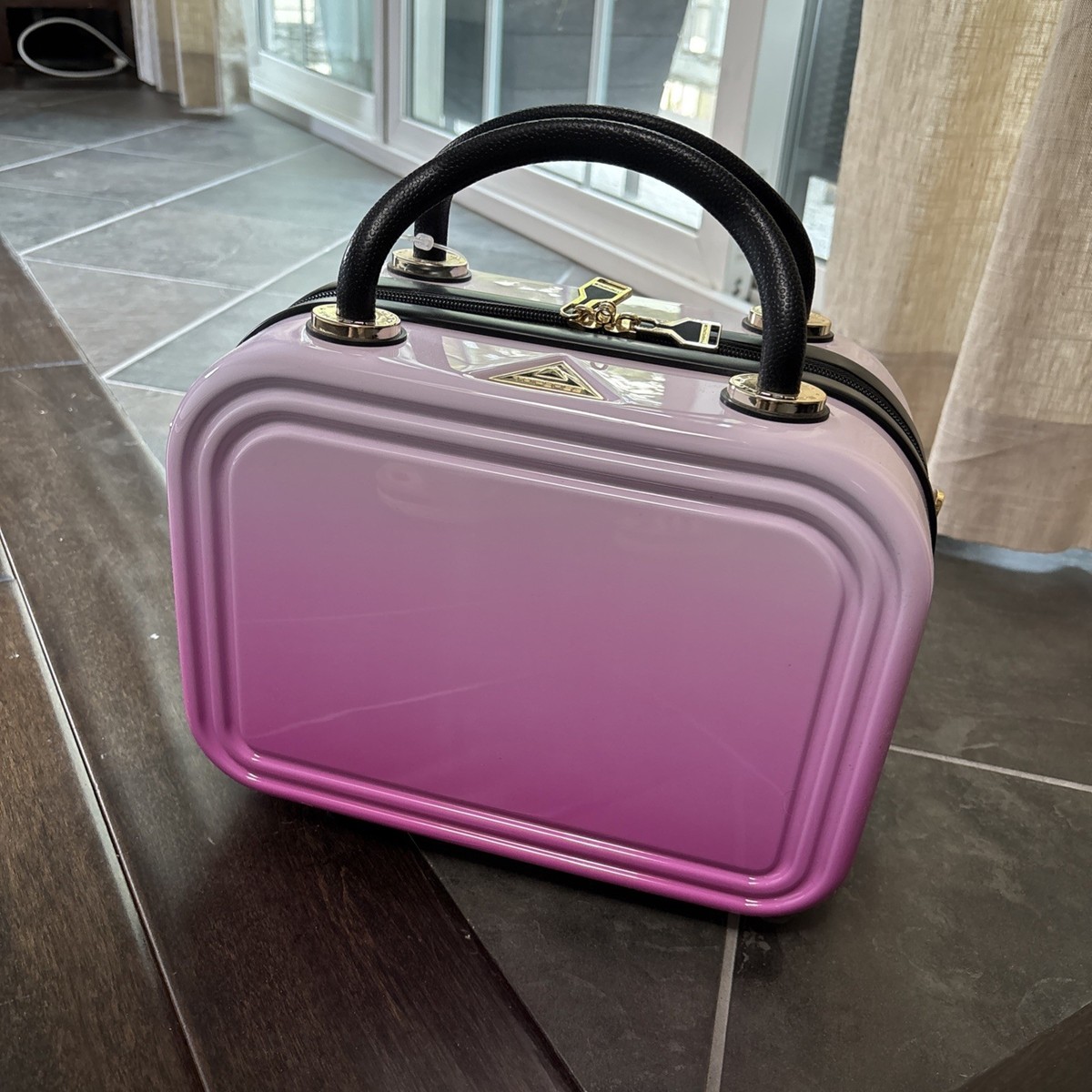 Triforce Elite Hardshell Cosmetic Makeup Case Luggage Carry On