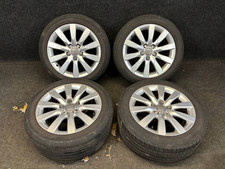 17" Alufelgen Sommerreifen 245 45 R17 AUDI A4 B8 8K 8x17 ET47 8K0601025C 5x112