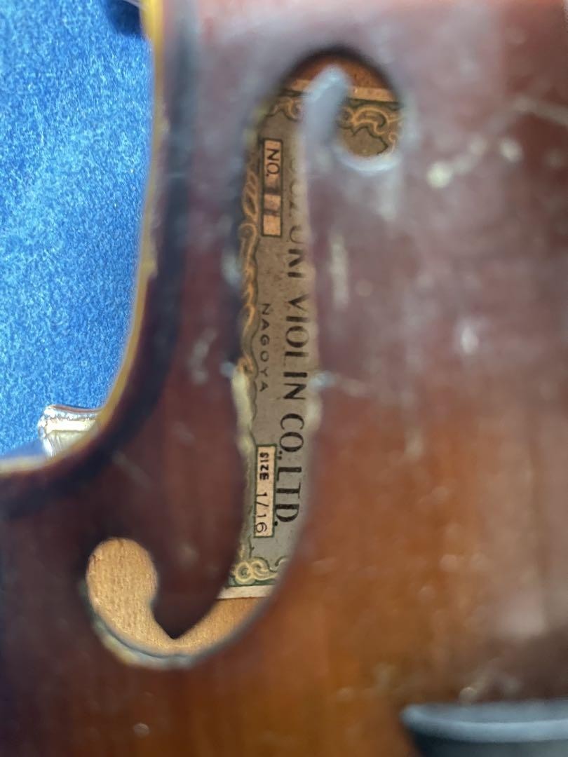 スズキバイオリン NO.11 1/16 Suzuki Violin No.11 1/16 | eBay