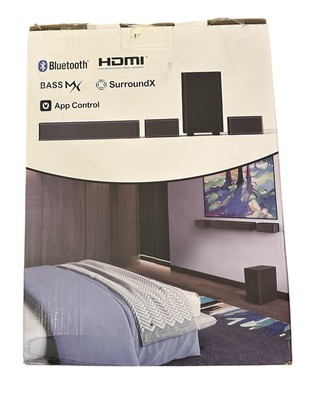 Open Box- Ultimea Poseidon M3t 5.1 Virtual Surround Soundbar Bluetooth App