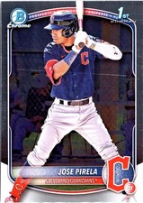 Jose Pirela 2025 Bowman #BCP-111 Cleveland Guardians
