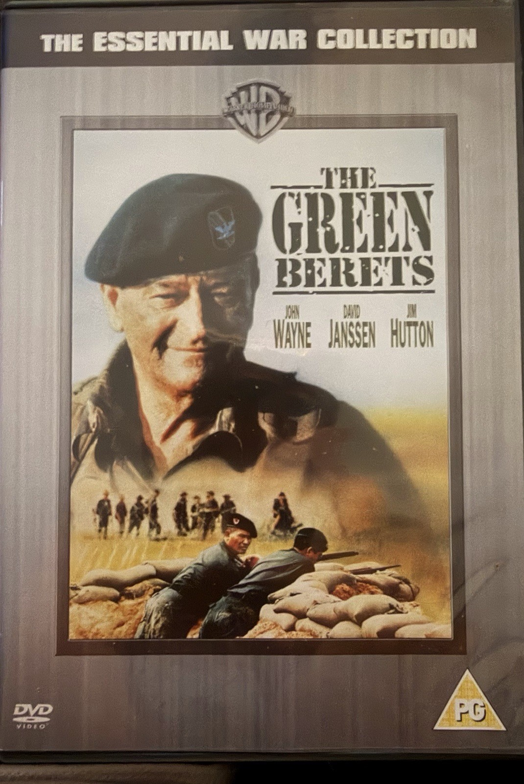 THE GREEN BERETS - sealed/new - UK REGION 2 DVD - John Wayne (1968)