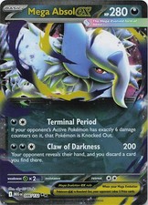 Mega Absol ex - Double Rare ME01: Mega Evolution 086/132 NM