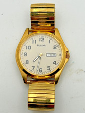 Vintage Pulsar Mens Quartz Wristwatch - Running With New Battery