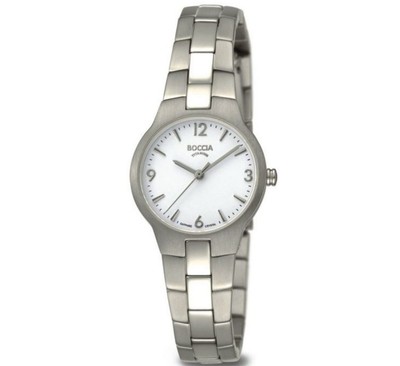 Boccia Damenuhr 3312-01,Titanium.Neue Uhr+Etikett.2 Jahre Garantie ab Kaufdatum