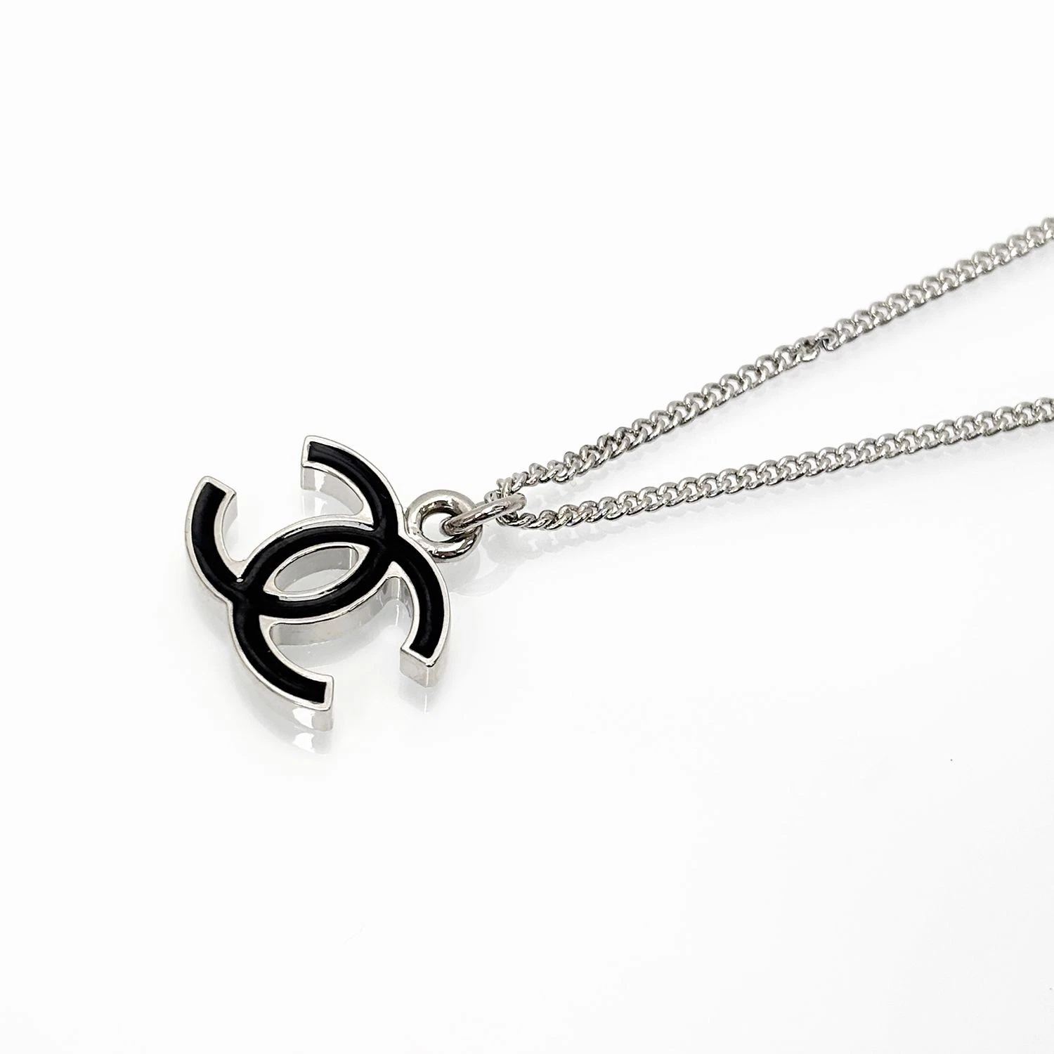 Collana catena nera CHANEL Coco Mark 5VCHA22313 129074233