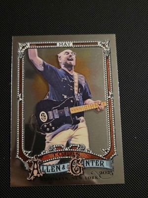 Tom May 2025 Allen & Ginter #281 Musician Silver Portrait