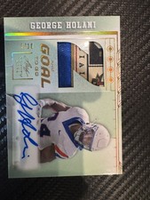 Leaf 2024 Trinity Patch Autographs George Holani  3 /10 Football