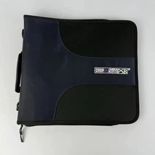 Crop In Style PSB Scrapbook Binder 14"x15" Zippered Sticker Organizer + 6 Pages